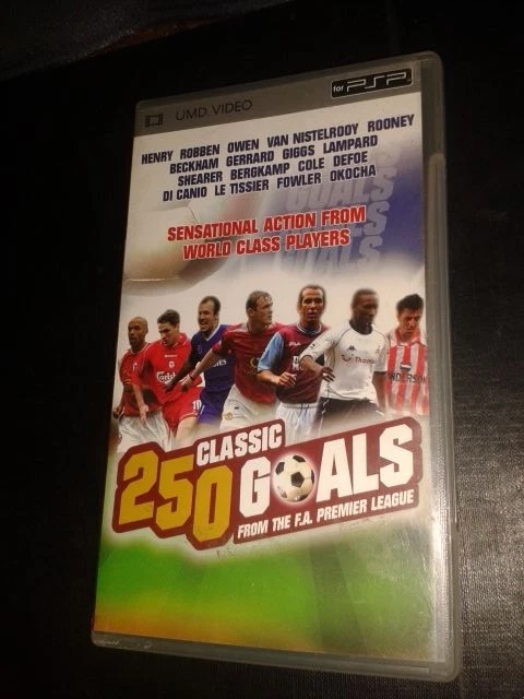 Psp UMD 250 Classique Goals From The Premier Ligue Série TV