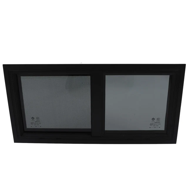 AGS RV WINDOW Horizontal Vertical Slid With Privacy Screen Insect Nets