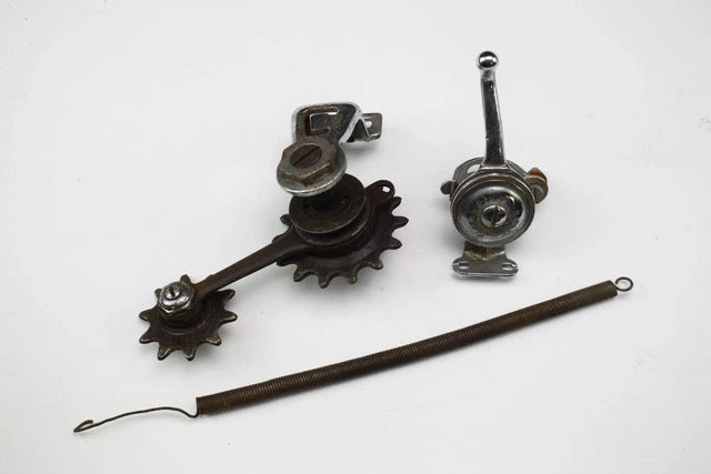 Dérailleur Arrière Vintage Cyclo Twin Cable Français - Années 30-40 - Rare