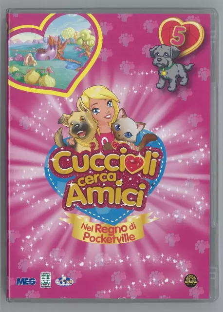 Cuccioli Cerca Amici Nel Regno Di Pocketville Vol 5 Dvd Ottimo Usato E