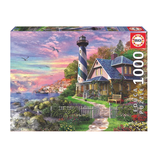 Educa - Leuchtturm 1000 Teile Puzzle Educa