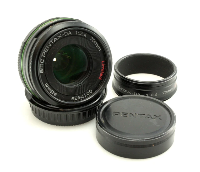 Lente zoom de enfoque manual limitado HD Pentax DA 70 mm f/2,4 ED para montaje Pentax PK