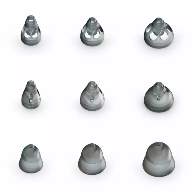 Phonak Dome Smokey - Schirmchen (10 Stück)