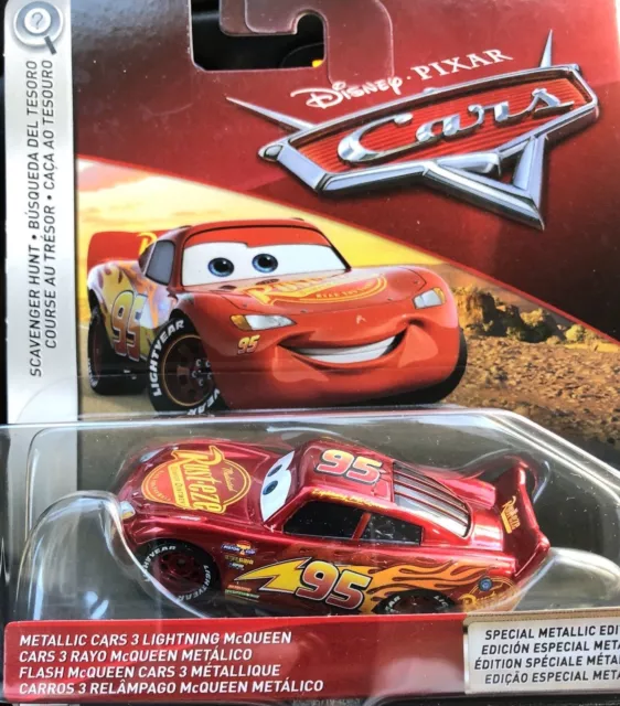 CARS 3 - LIGHTNING McQUEEN SCAVENGER METALLIC EDITION - Mattel Disney Pixar