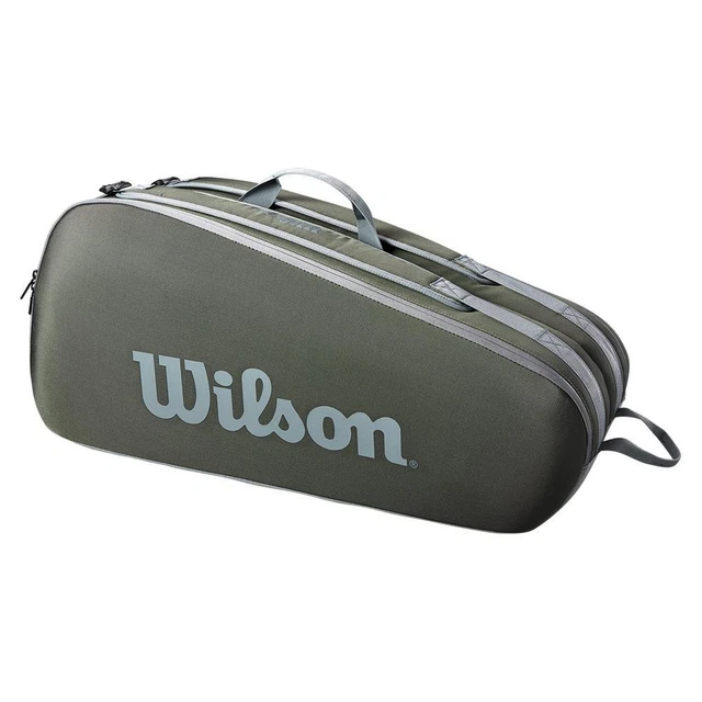 Wilson Tour 6 Pack Tennis Racquet Bag Dark Green