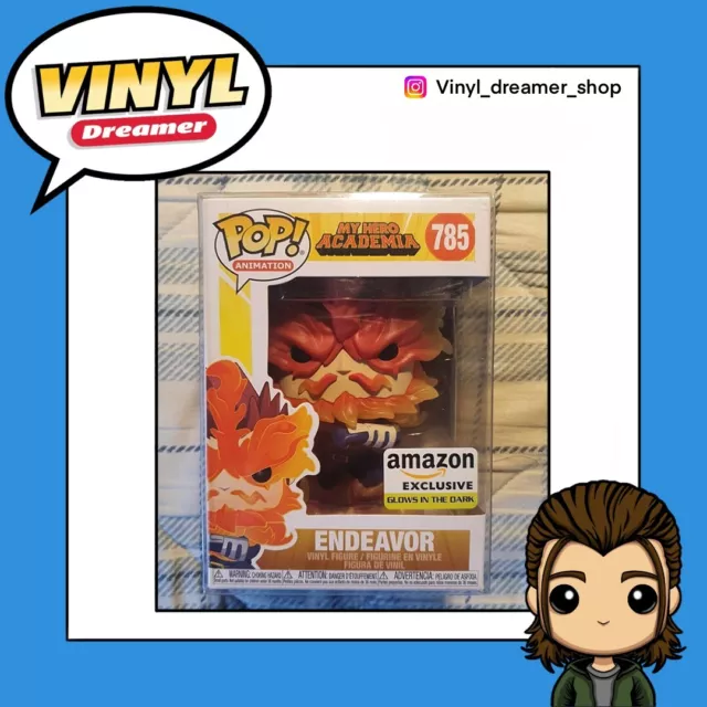 Funko Pop! ENDEAVOR (785) - Amazon Esclusive Glow - My Hero Academia