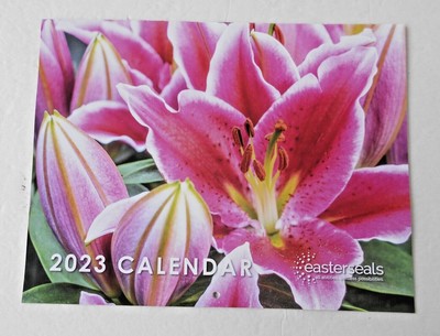 NEW 2023 CALENDAR - from Easter Seals - (10.5" X 8.5") Beautiful NEW 2023 CALENDAR - from Easter Seals - (10.5" X 8.5") Beautiful