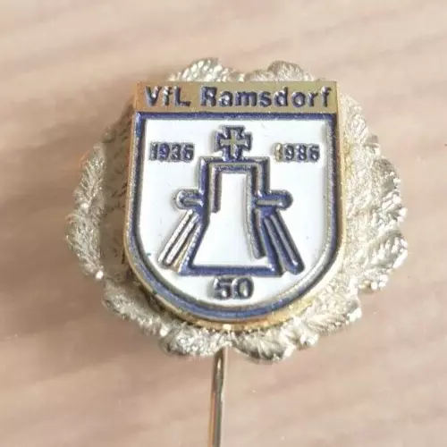 Ehrennadel Jubiläum 50 Jahre VfL Ramsdorf 1936 - 1986 Fußball Verband Westfalen
