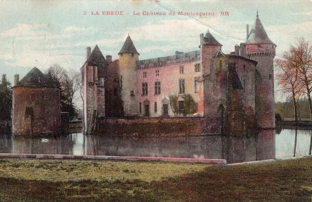 *37125 cpa La Brede - le Château de Montesquieu