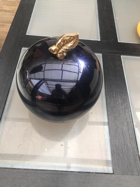 BAC À GLAÇONS Pomme Seau à glace Chromé An 70's vintage Objet de qualité ! EUR 79,99 - FR