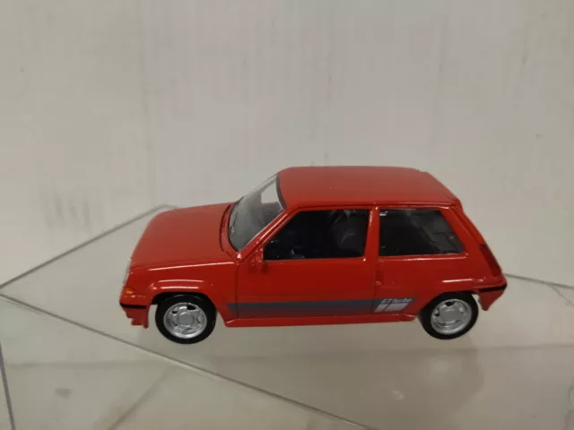 Renault 5 Gt Turbo Red Youngtimer 1:43 Norev Jetcar