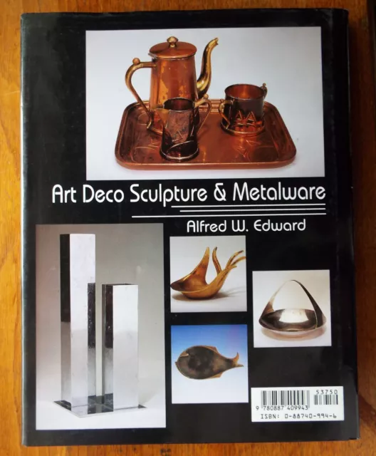 ART DECO SCULPTURE & METALWARE Reference & Price Guide BOOK Schiffer Edward 2