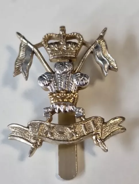 Millitary 9th/12th Lancers Regiment Cap Badge / IX–XII Lancers Badge with Slider