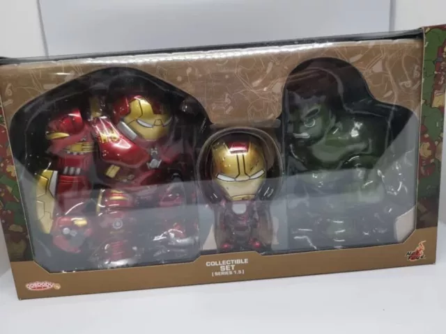 Hot Toys Cosbaby Marvel Avengers AGE OF ULTRON Hulkbuster IRON MAN 3