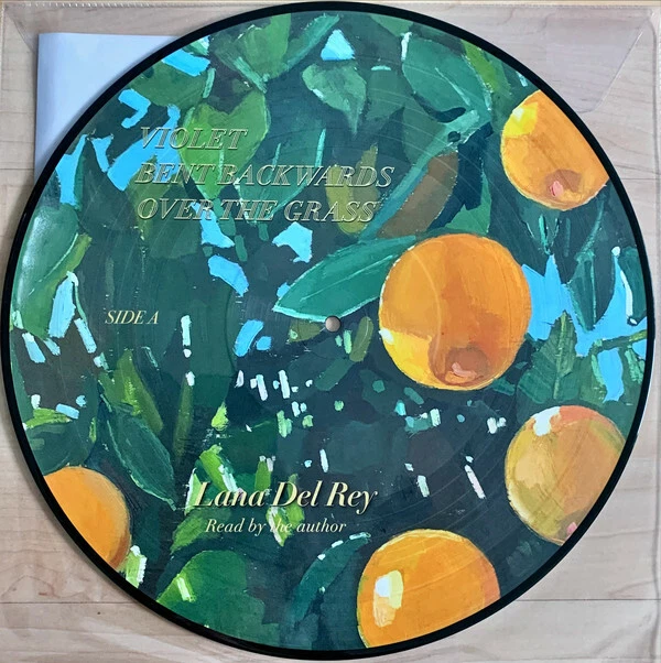 Lana Del Rey "Violet Bend Backwards Over The Grass" Picture Disc Vinyl Lp New