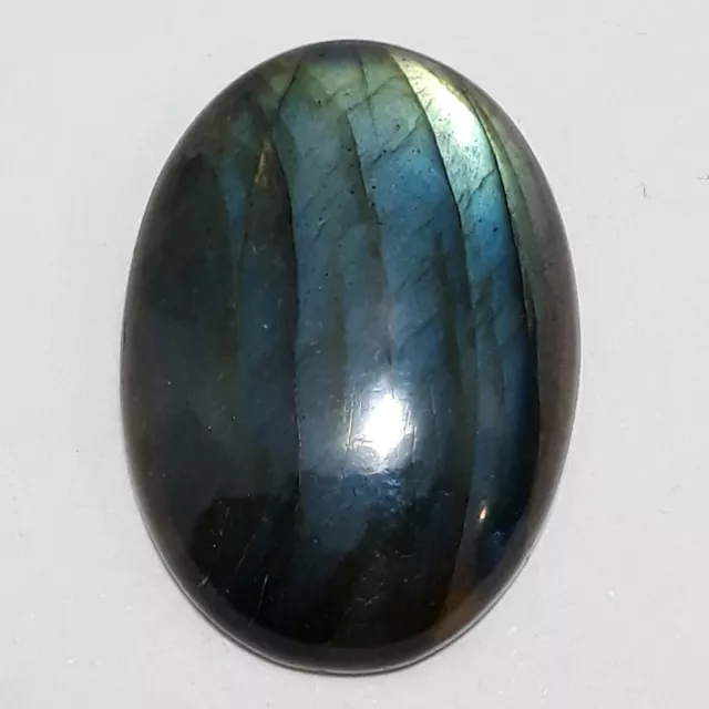 Labradorite cabochon 32,20 x 22,90 mm Pierre véritable (23)