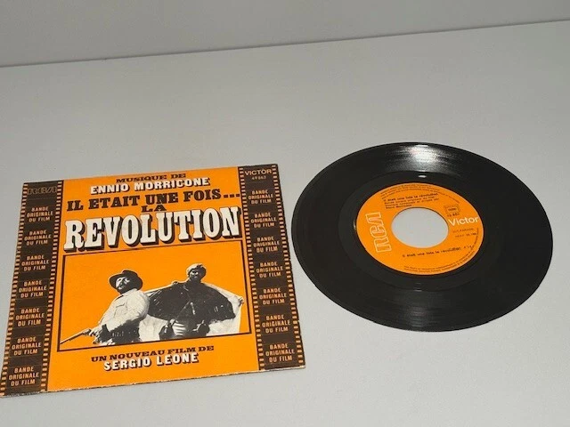ENNIO MORRICONE - Il Etait Une Fois.. La Revolution 7" VINYL / RCA - 49