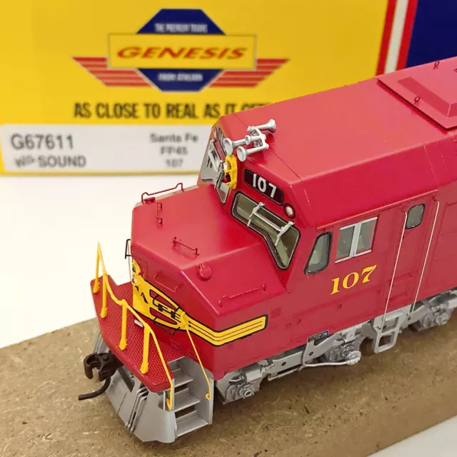 Athearn GENESIS Santa Fe FP45 107 サウンド車 - メルカリ