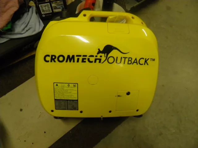 Cromtech 4 stroke 2400w inverter Generator, pick up only no delivery.