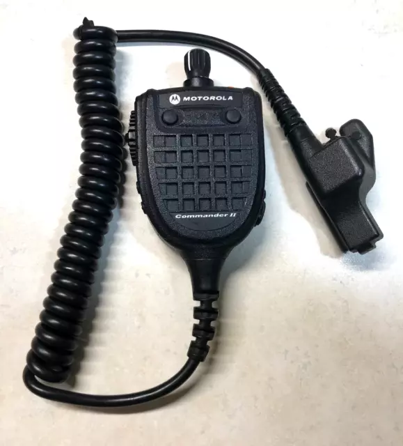 Motorola RMN5089A Commander II Speaker Microphone XTS5000 XTS3000 Motorola RMN5089A Commander II Speaker Microphone XTS5000 XTS3000