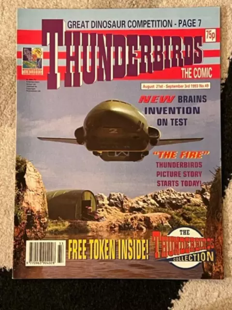 Thunderbirds Fleetway Comic No 49 Gerry Anderson