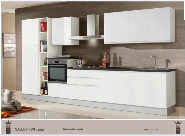 Cucina Completa Componibile Moderna Naxos 390