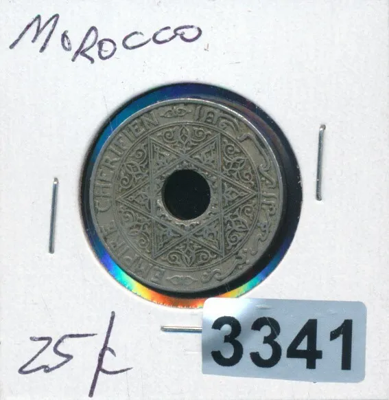 Morocco - - 25 Cents #3341