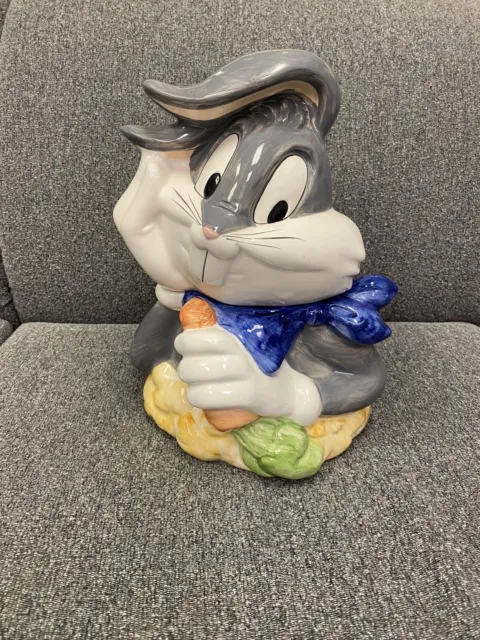 Vintage 1993 Warner Brothers Inc. Bugs Bunny Cookie Jar Looney Tunes