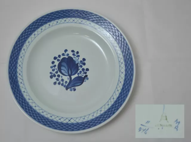 Royal Copenhagen Aluminia - Tranquebar blau - kl. Speiseteller 23cm