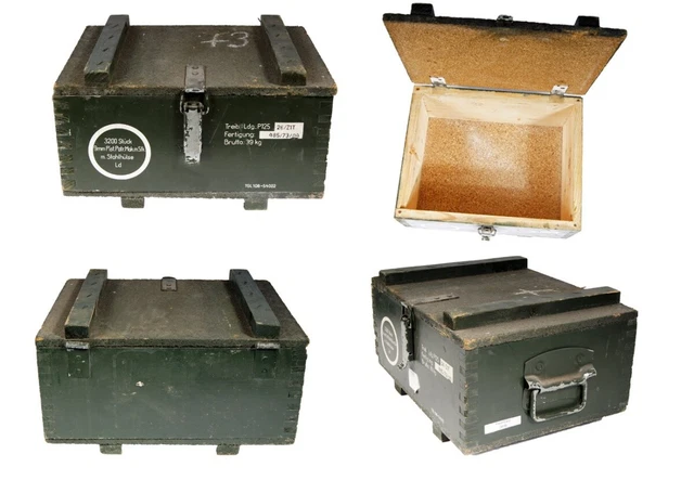 Caisse boîte a munitions militaire armée - Collection