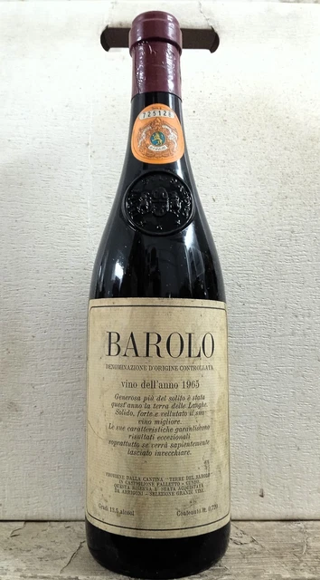 VINTAGE BOTTLE - Cossetti Clemente e Figli Barolo DOC 1961 0,72 lt