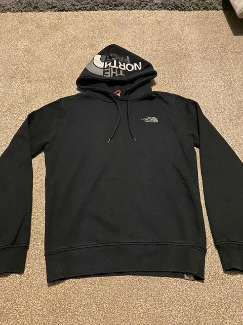 Mens The North Face Black Hoodie, small, good condition