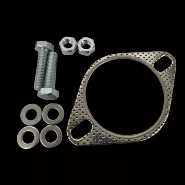 3" Exhaust Flange Gasket and Fitting Kit M10 Nuts & Bolts