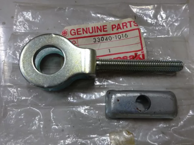 Kawasaki Nos Chain Adjuster & Plate Kz305 Csr & Ltd & Kz440 & Z440 Ltd