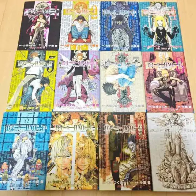 DEATH NOTE comic 1-12 .vol complete set manga japanese