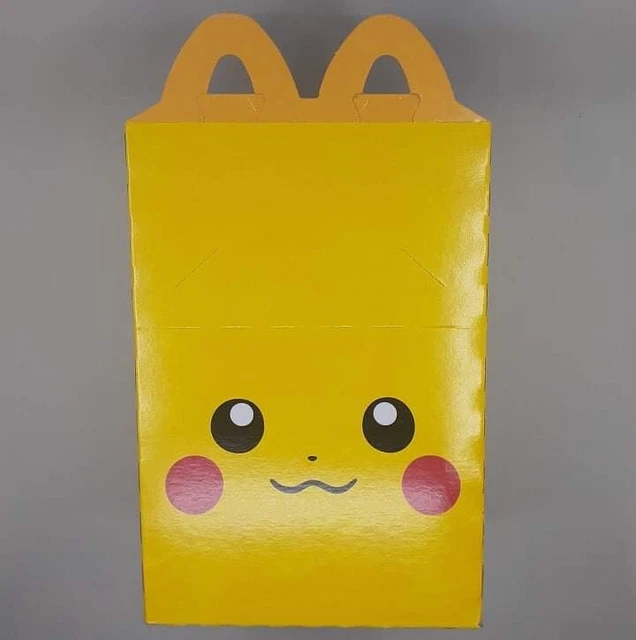 Mcdonald's 25th Anniversary Box McDonald's Pokemon 25th Anniversary Happy  Meal Promo Booster Pack (Sealed) Mcdonald's 25th Anniversary Pokemon Card