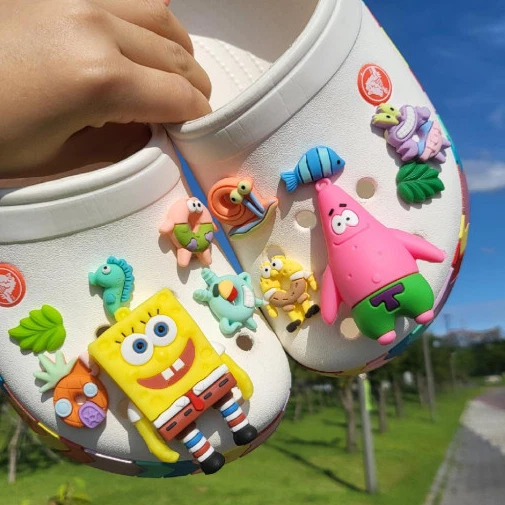 SpongeBob Jibbitz  Crocs Jibbitz  Parts 12pcs Set