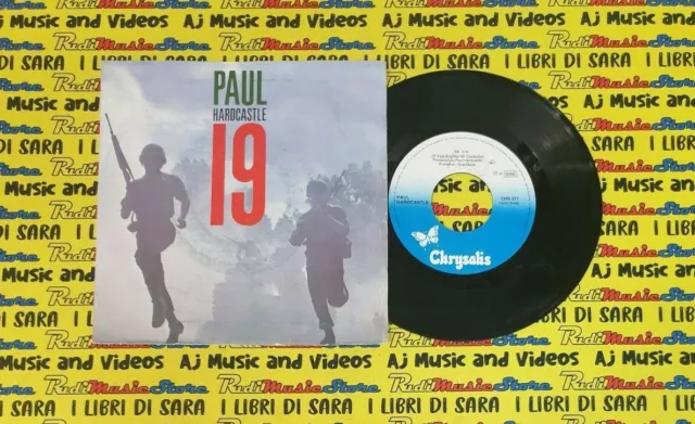 Lp 45 7" Paul Hardcastle 19 Fly By Night 1985 Italy Chrysalis 377 No Cd Mc*Dvd