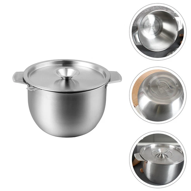 Récipient Huile De Cuisson En Inox 3 L - Avec Filtre Et Couvercle, Pour Filtrer Et Conserver L'huile