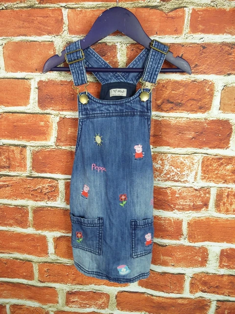 T-Shirt Bambina Pacchetto Età 3-4 Anni Next M&S Pinafore Sundress Peppa Pig Kdis 104Cm 4