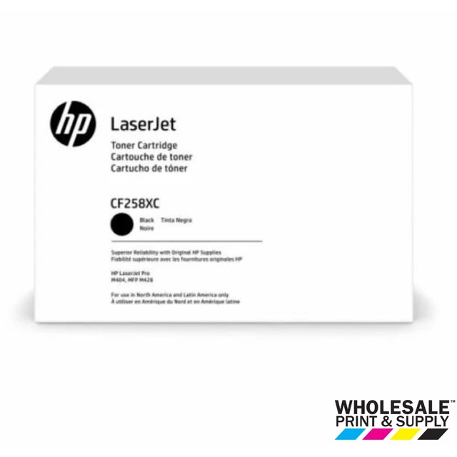 Genuine HP CF258XC 58X Black High Yield Toner Cartridge, LaserJet Pro M428 NEW