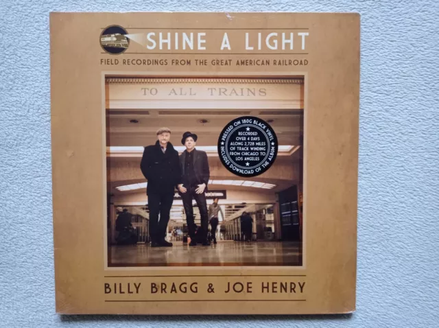 LP 33T BILLY BRAGG & JOE HENRY "Shine a light" Neuf et emballé )