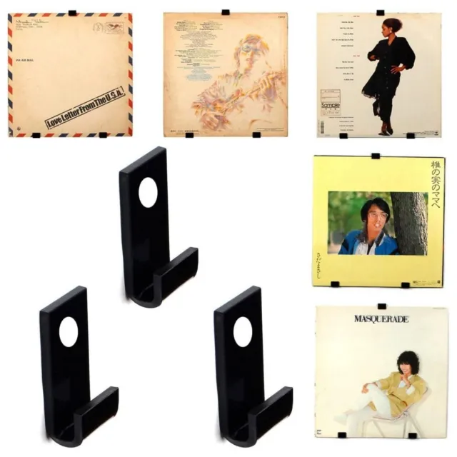 Universal Album Wall Hanger Acrylic Vinyl Holder Replacement CD Wall Mounts