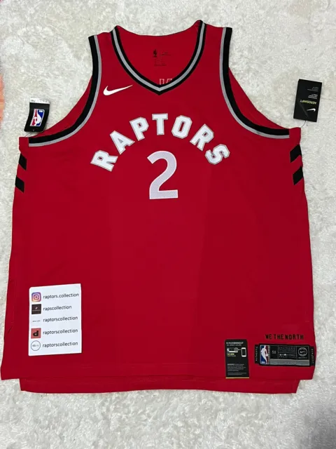 BNWT Nike Toronto Raptors Kawhi Leonard Icon Authentic Jersey 56 XXL! RARE!