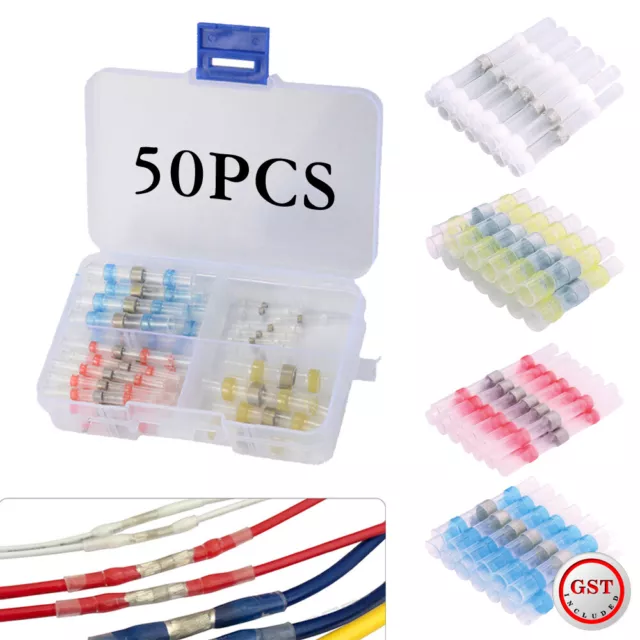 50/200PCS Solderstick Waterproof Solder Wire Connector Kit Original Top-Quality