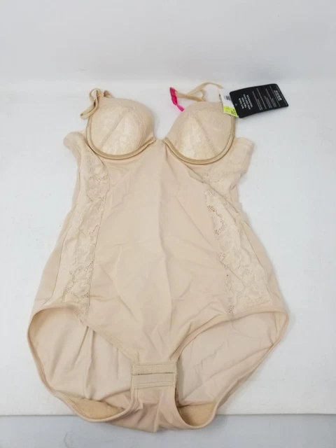 Maidenform Firm Foundations Lift Cup BodyBriefer (DM1033) Latte Lift, 32B