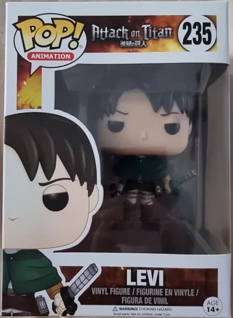 Funko Pop ! Viny l : Attack on Titan - Levi Ackerman #235