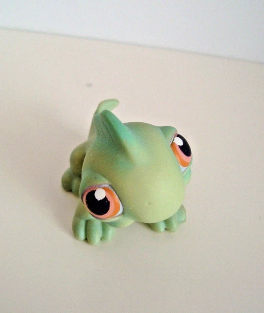 Figurine PETSHOP IGUANE N°850 – Objet De Collection – État D'occasion