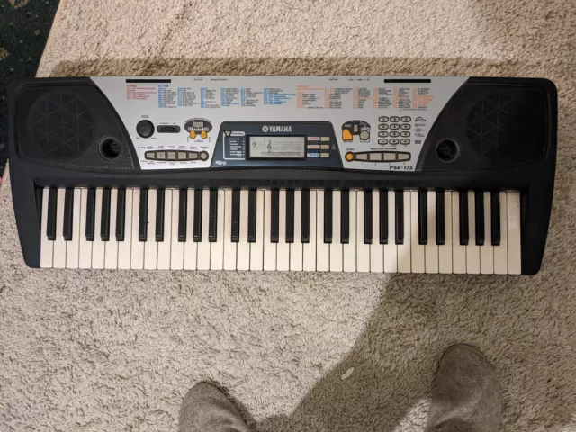 Yamaha PSR-175 Digital Keyboard with Main Lead Fully Working