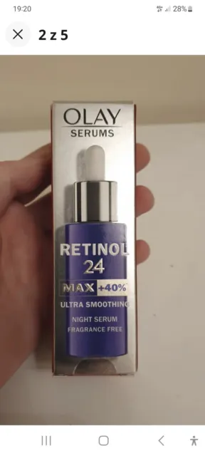 Olay Regenerist Retinol24 MAX Night Serum Fragrance Free - 40ml